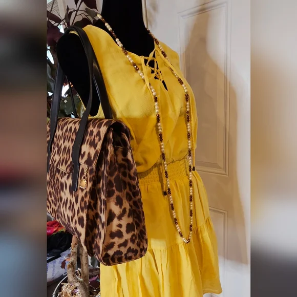 Sunny Yellow Tiered Mini Dress - Universal Thread Goods Co. (Size S) - Picture 8 of 13